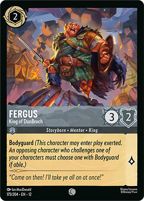 Fergus - King of DunBroch (175/204) [Wilds Unknown] - Destination Retro