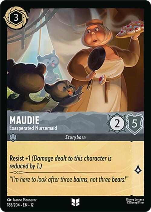 Maudie - Exasperated Nursemaid (188/204) [Wilds Unknown] - Destination Retro