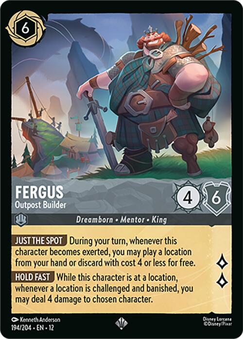 Fergus - Outpost Builder (194/204) [Wilds Unknown] - Destination Retro