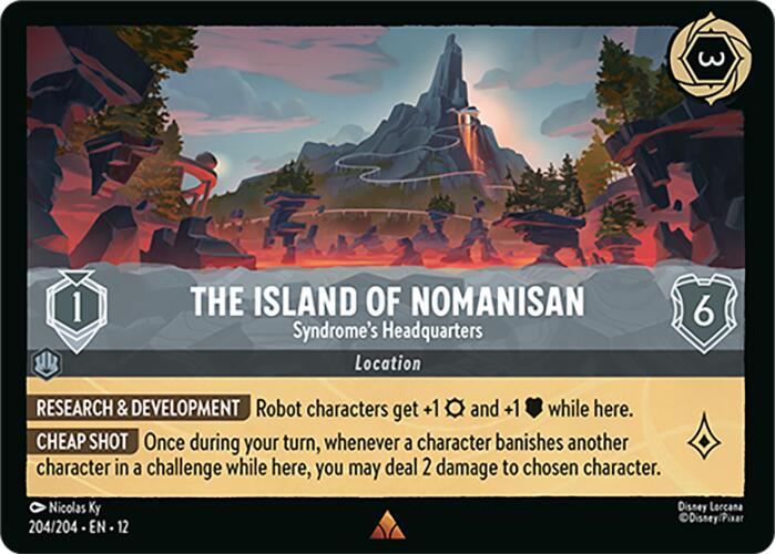 The Island of Nomanisan - Syndrome's Headquarters (204/204) [Wilds Unknown] - Destination Retro