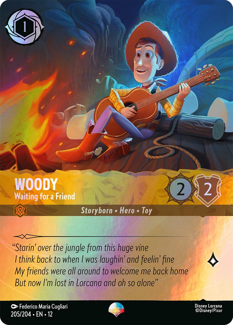 Woody - Waiting for a Friend (Epic) (205/204) [Wilds Unknown] - Destination Retro