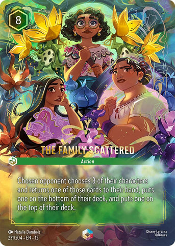 The Family Scattered (Enchanted) (231/204) [Wilds Unknown] - Destination Retro