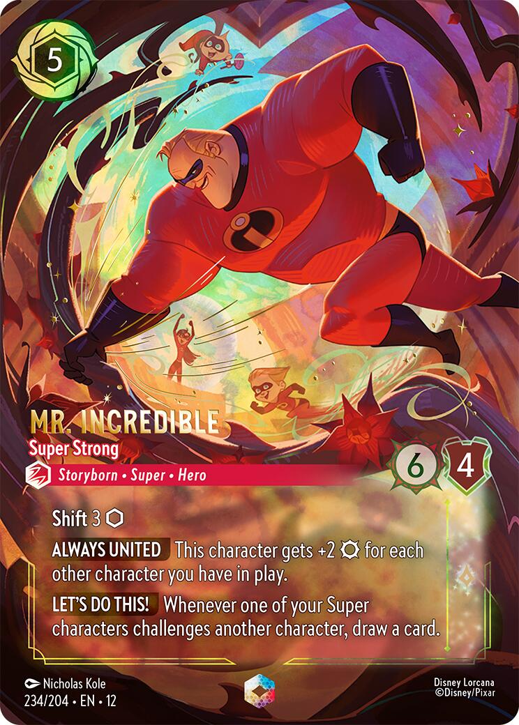 Mr. Incredible - Super Strong (Enchanted) (234/204) [Wilds Unknown] - Destination Retro