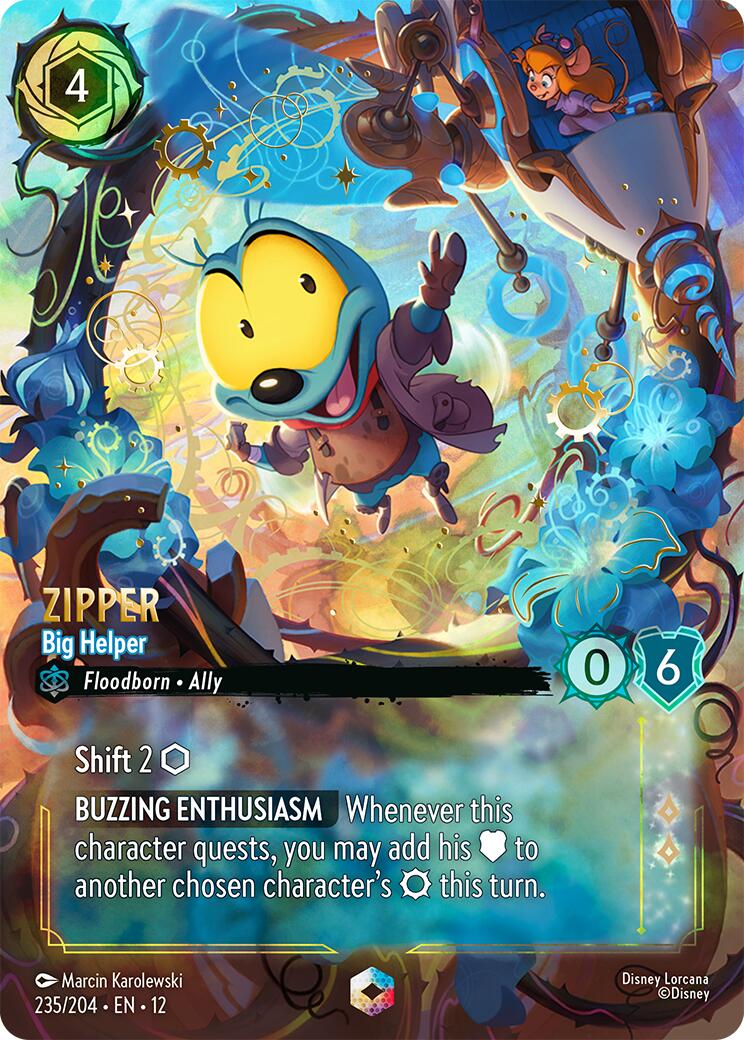 Zipper - Big Helper (Enchanted) (235/204) [Wilds Unknown] - Destination Retro