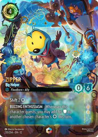 Zipper - Big Helper (Enchanted) (235/204) [Wilds Unknown] - Destination Retro