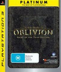 Elder Scrolls IV: Oblivion [Game of the Year Platinum] - PAL Playstation 3 - Destination Retro