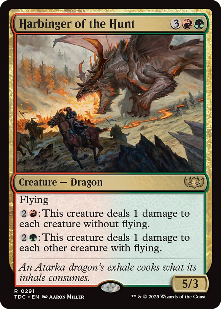 Harbinger of the Hunt [Tarkir: Dragonstorm Commander] - Destination Retro