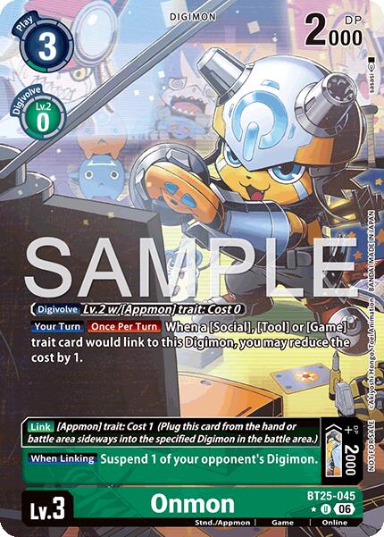 Onmon [BT25-045] (Full Art) [Dual Revolution] - Destination Retro