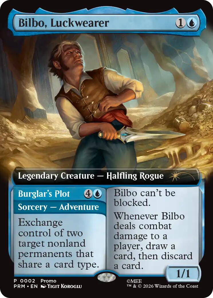 Bilbo, Luckwearer (Extended Art) [Media Promos] - Destination Retro