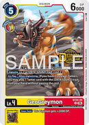 GeoGreymon [ST24-05] (Welcome Tamers Pack Vol.2) [Starter Deck: Data Squad] - Destination Retro