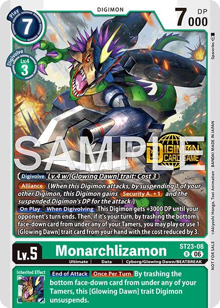 Monarchlizamon [ST23-08] (Welcome Tamers Pack Vol.2) [Starter Deck: Beatbreak Release Event Cards] - Destination Retro