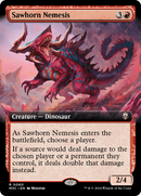 Sawhorn Nemesis (Extended Art) [Modern Horizons 3 Commander] - Destination Retro