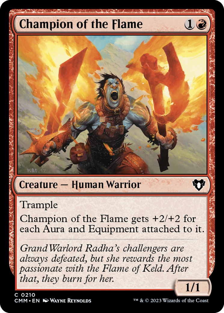 Champion of the Flame [Commander Masters] - Destination Retro