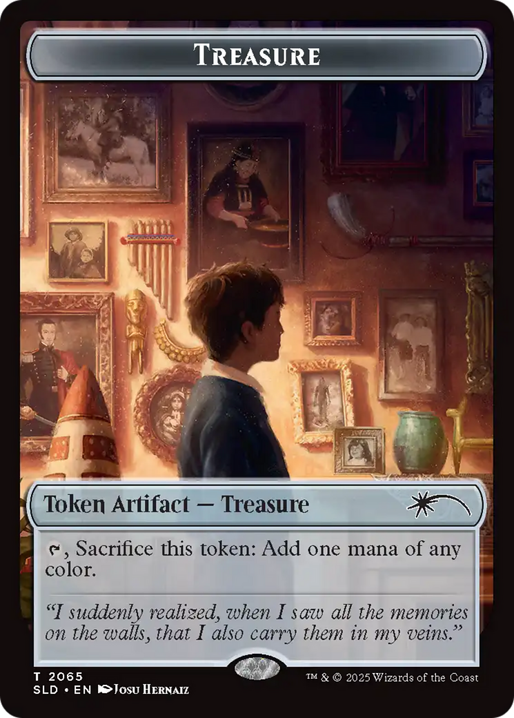 Treasure Token (2065) (Rainbow Foil) [Secret Lair Drop Series] - Destination Retro