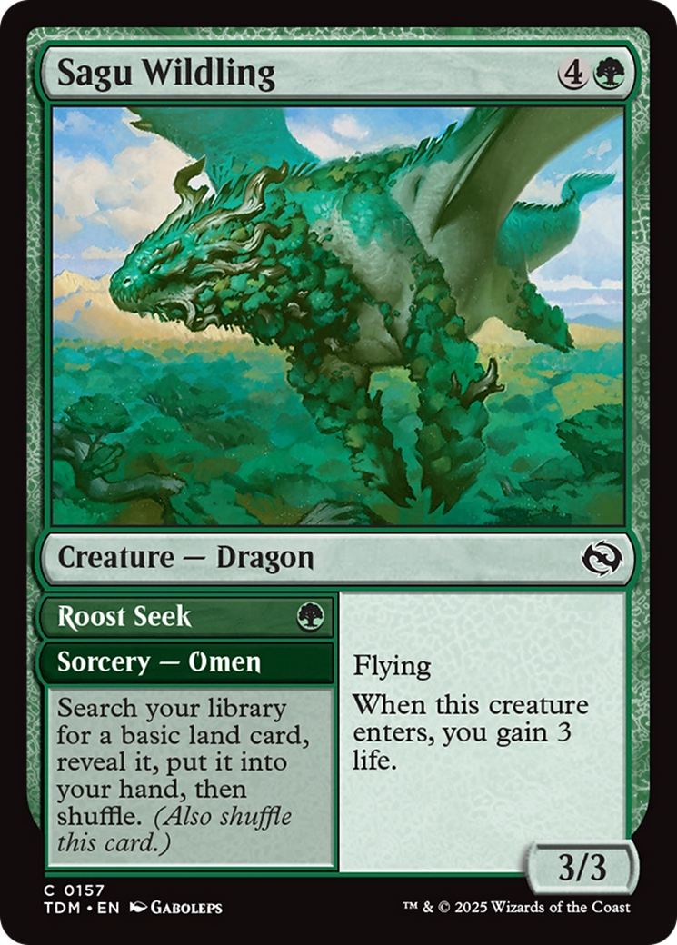 Sagu Wildling [Tarkir: Dragonstorm] - Destination Retro