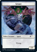 Angel // Spirit Double-Sided Token [Secret Lair Drop Series] - Destination Retro