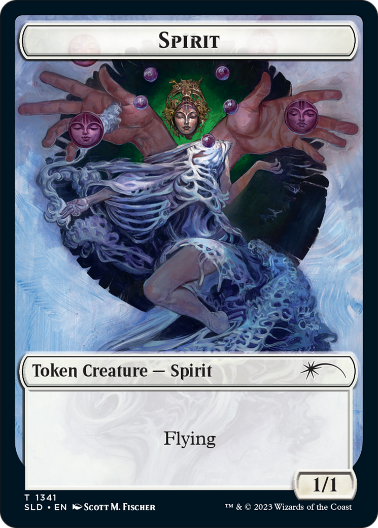 Angel // Spirit Double-Sided Token [Secret Lair Drop Series] - Destination Retro
