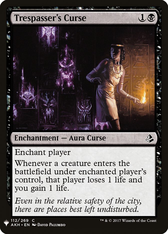Trespasser's Curse [Mystery Booster] - Destination Retro