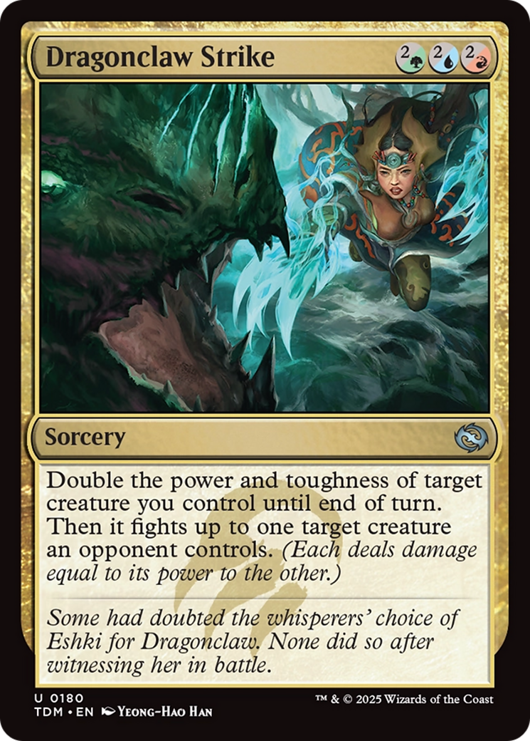 Dragonclaw Strike [Tarkir: Dragonstorm] - Destination Retro