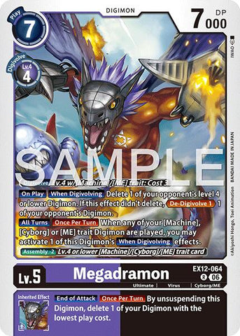 Megadramon [EX12-064] [Digital World Shambala]