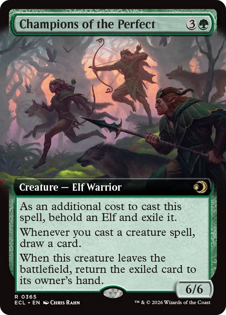 Champions of the Perfect (Extended Art) [Lorwyn Eclipsed] - Destination Retro