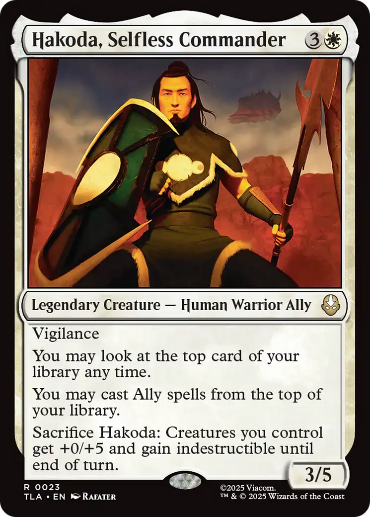 Hakoda, Selfless Commander [Avatar: The Last Airbender] - Destination Retro