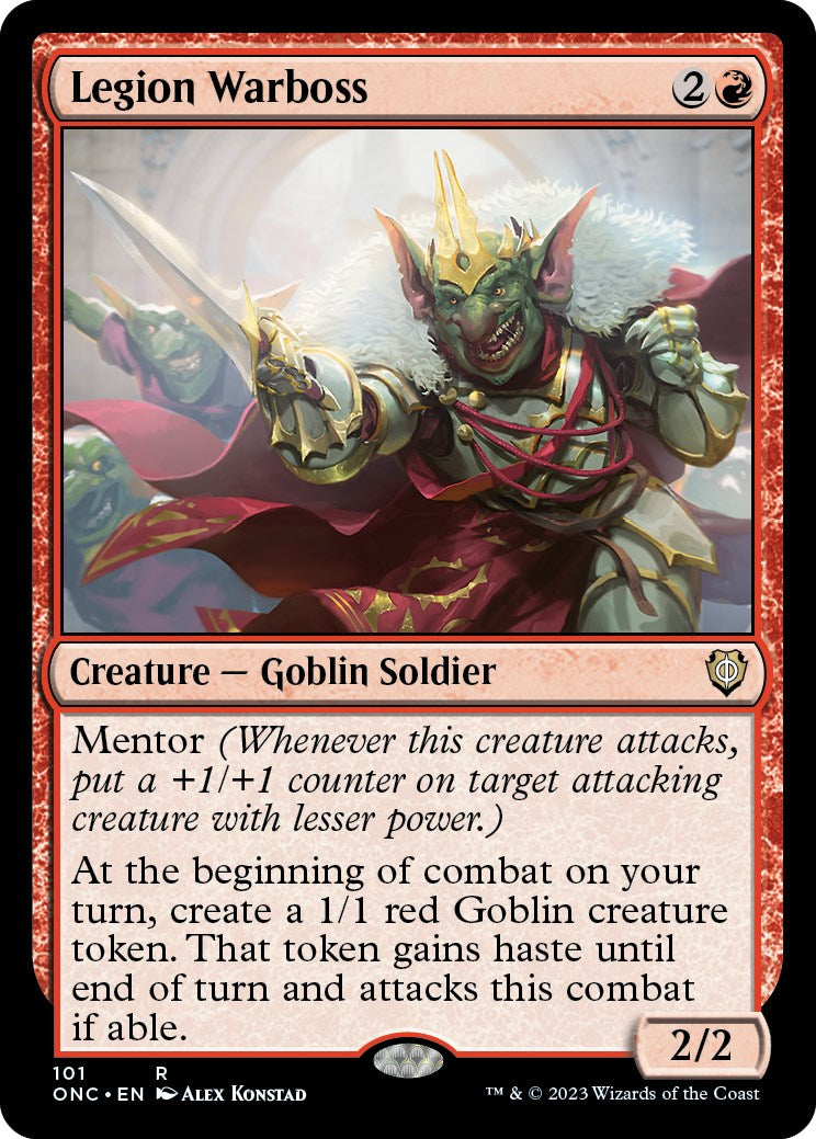 Legion Warboss [Phyrexia: All Will Be One Commander] - Destination Retro