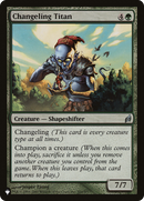 Changeling Titan [The List] - Destination Retro