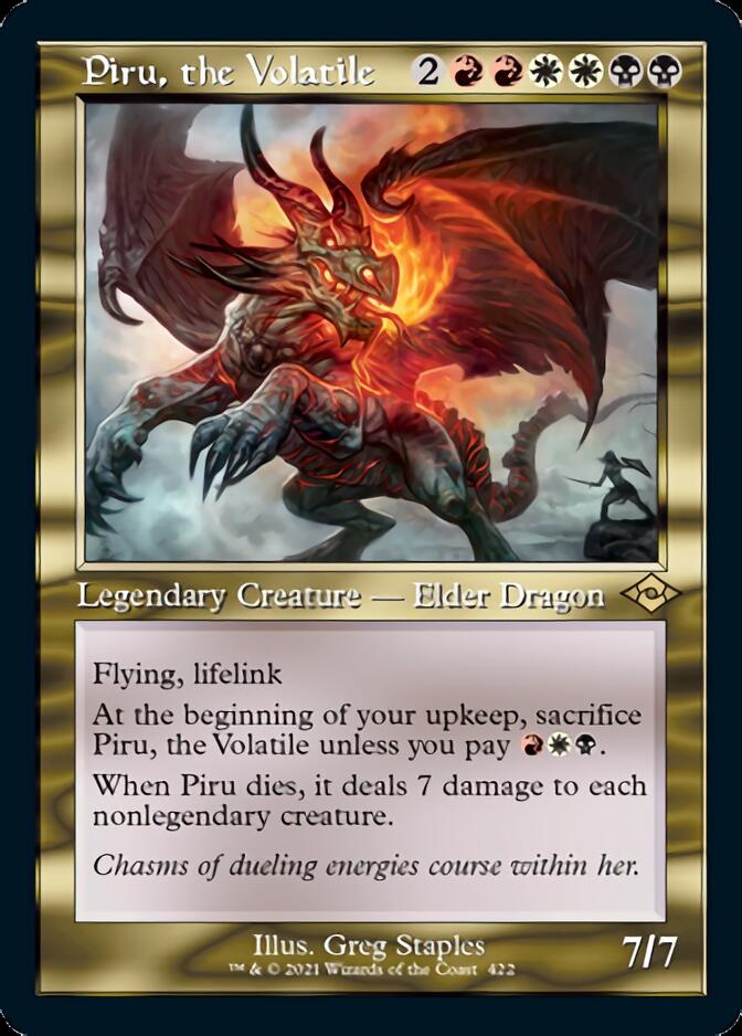 Piru, the Volatile (Retro) [Modern Horizons 2] - Destination Retro