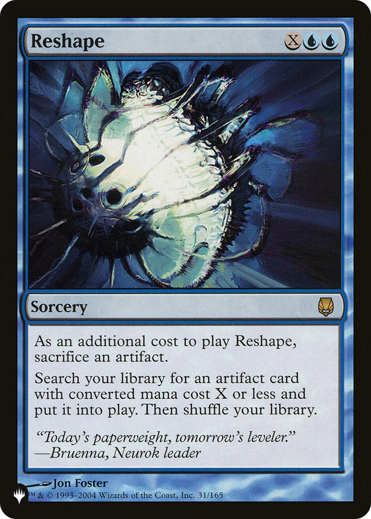 Reshape [The List] - Destination Retro