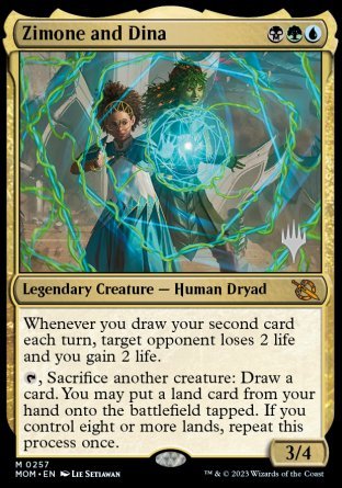 Zimone and Dina (Promo Pack) [March of the Machine Promos] - Destination Retro