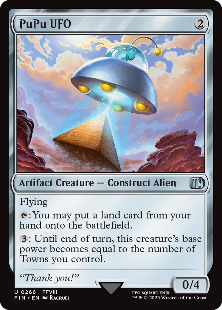 PuPu UFO [FINAL FANTASY] - Destination Retro