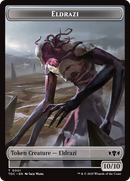 Eldrazi // Citizen Double-Sided Token [Tarkir: Dragonstorm Commander Tokens] - Destination Retro