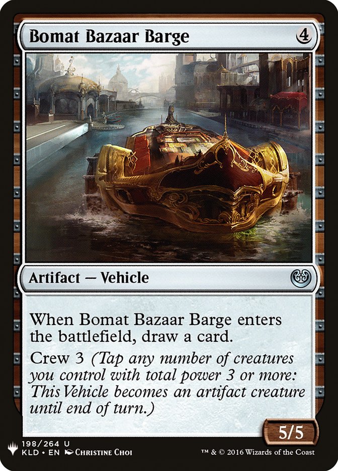 Bomat Bazaar Barge [Mystery Booster] - Destination Retro