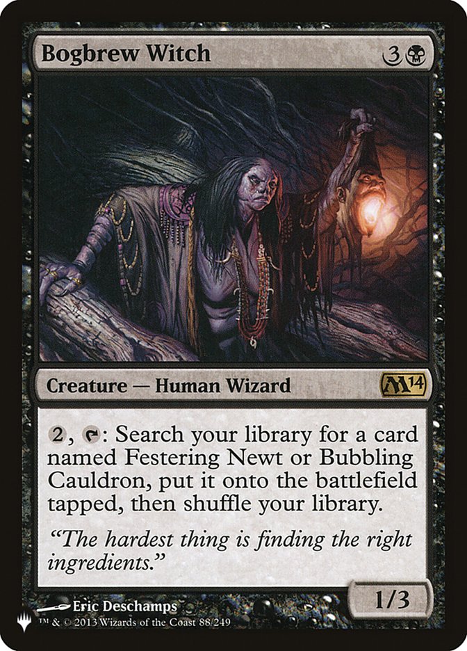 Bogbrew Witch [The List] - Destination Retro