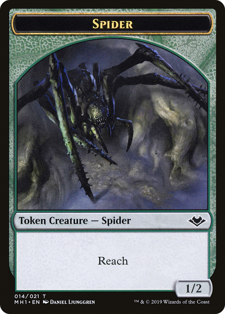 Shapeshifter // Spider Double-Sided Token [Modern Horizons Tokens] - Destination Retro