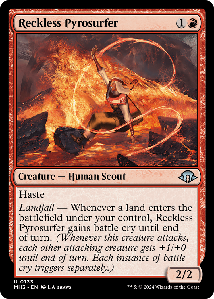 Reckless Pyrosurfer [Modern Horizons 3] - Destination Retro