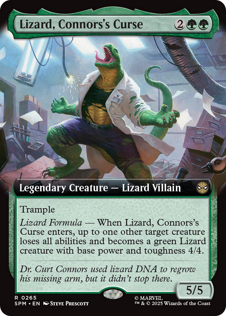 Lizard, Connors's Curse (Extended Art) [Marvel's Spider-Man] - Destination Retro
