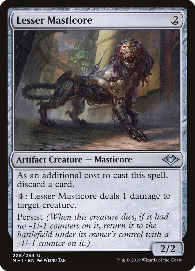 Lesser Masticore [Modern Horizons] - Destination Retro