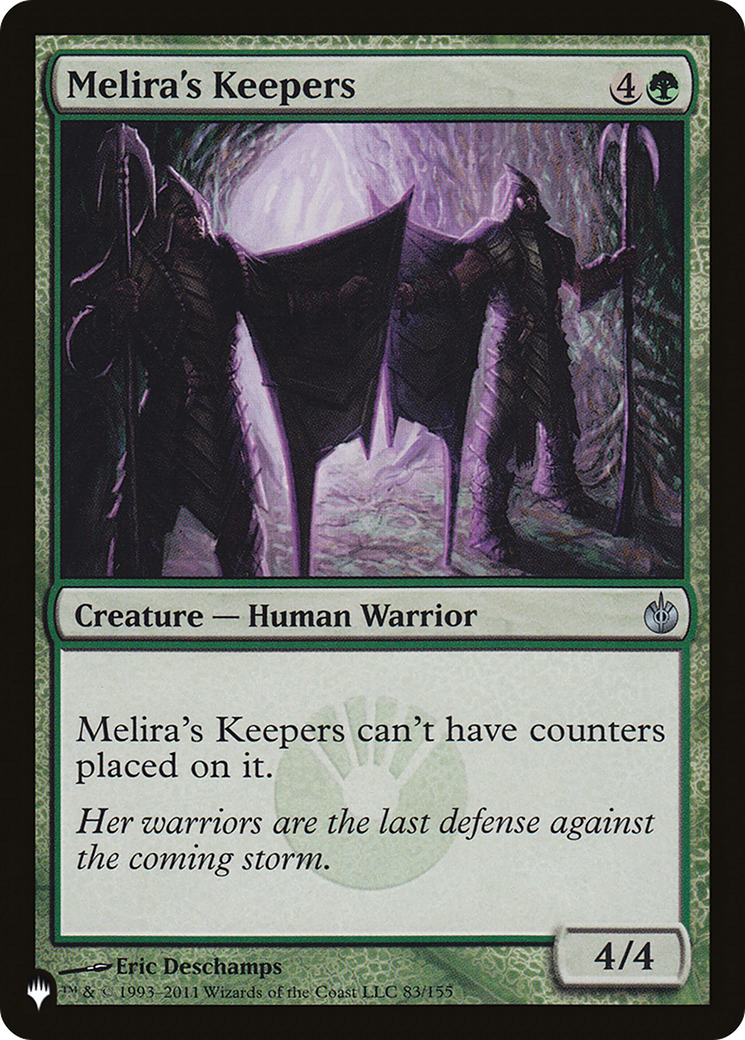 Melira's Keepers [The List] - Destination Retro