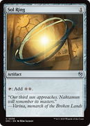 Sol Ring (0056) [Aetherdrift Commander] - Destination Retro
