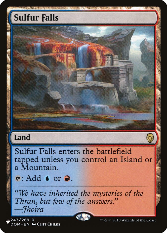 Sulfur Falls [Secret Lair: Heads I Win, Tails You Lose] - Destination Retro