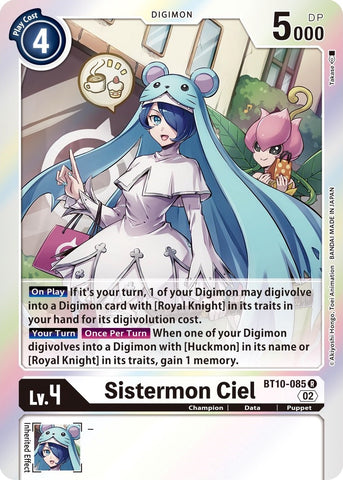 Sistermon Ciel [BT10-085] [Xros Encounter] - Destination Retro