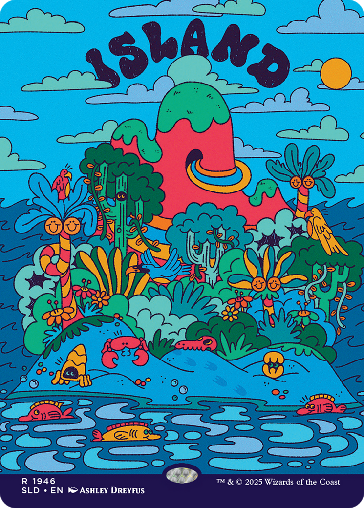 Island (1946) (Rainbow Foil) [Secret Lair Drop Series] - Destination Retro