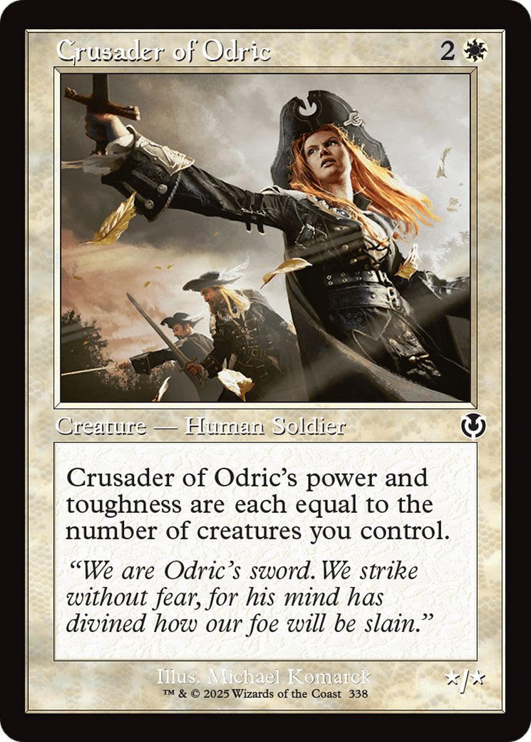 Crusader of Odric (Retro Frame) [Innistrad Remastered] - Destination Retro