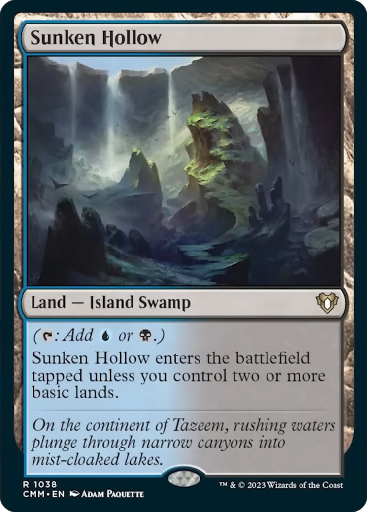 Sunken Hollow [Commander Masters] - Destination Retro