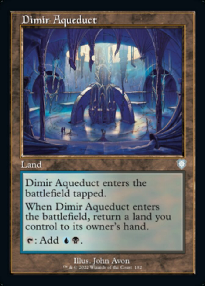 Dimir Aqueduct (Retro) [The Brothers' War Commander] - Destination Retro