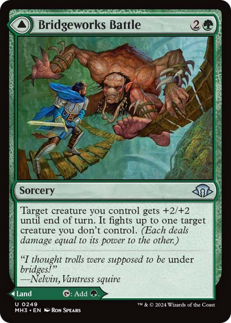 Bridgeworks Battle // Tanglespan Bridgeworks [Modern Horizons 3] - Destination Retro