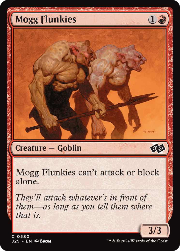 Mogg Flunkies [Foundations Jumpstart] - Destination Retro
