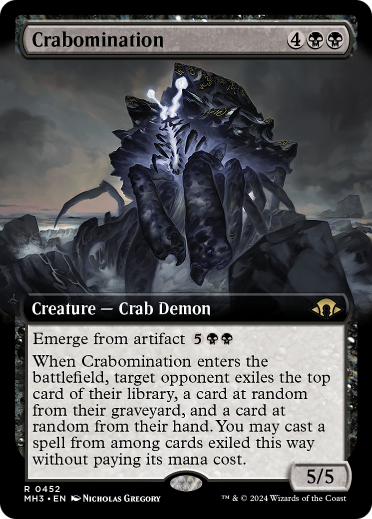 Crabomination (Extended Art) [Modern Horizons 3] - Destination Retro